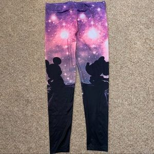 Disney Minnie and Mickey Galaxy leggings